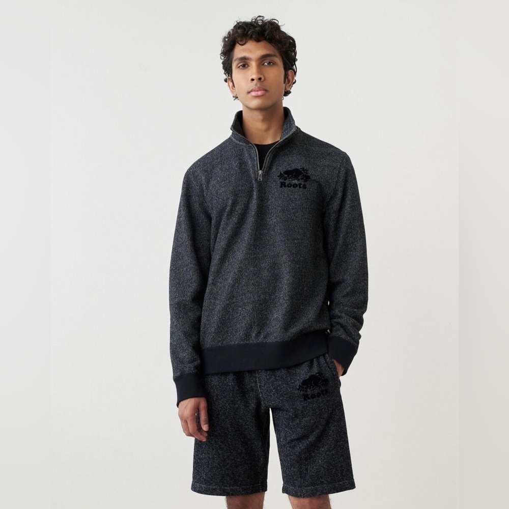 Roots Unisex Black Sweater